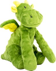 gerhui Wing Dragon Set Plush Dog Toy, Green