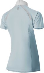 Equinavia Ingrid Women's Short Sleeved Horse Show Riding Shirt, Sweet Blue, Medium slide 2 of 6