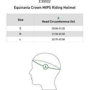 Equinavia Crown MIPS Horse Riding Helmet, Black/Black Shimmer, Medium