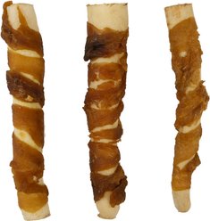 Wild Eats Water Buffalo Tail High Protein Jerky Dog Chew Treats, 6-in roll, 3 count