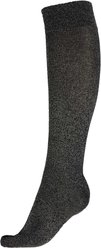 B Vertigo Shimmer Bamboo Riding Socks, Black Beauty, W 8.5-10