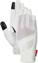 B Vertigo Lux Show Horse Riding Gloves, White, 7