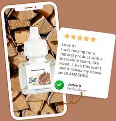 Scent Fill Mahogany & Teak Plug In Dog Air Freshener Kit, 20-mL bottle, 3 count slide 2 of 4