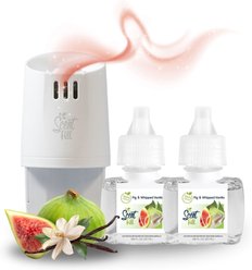 Scent Fill Natural Fig & Whipped Vanilla Plug In Dog Air Freshener Kit, 20-mL bottle, 3 count