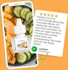 Scent Fill Cucumber Melon Plug In Dog Air Freshener Kit, 20-mL bottle, 3 count slide 2 of 4