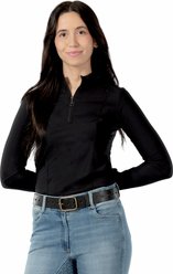 Equinavia Milli Diamonds Leather Horse Riding Belt, Black, Medium slide 2 of 6