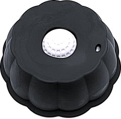 GroovyPets Anti-Slip Stable & Non-Skid Plastic Slow Feeder Dog Bowl, Medium: 0.8-cup, Black
