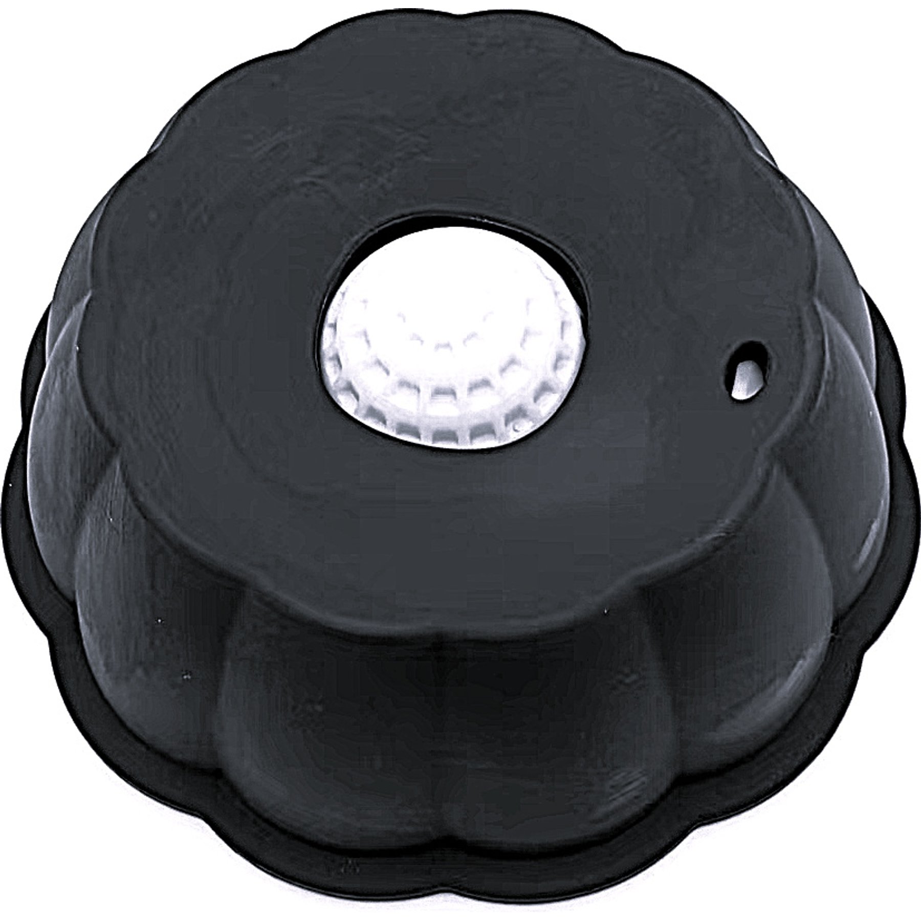 GroovyPets Anti-Slip Stable & Non-Skid Plastic Slow Feeder Dog Bowl, Medium: 0.8-cup, Black