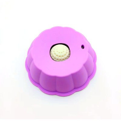GroovyPets GroovyPets Anti-Slip Stable & Non-Skid Plastic Slow Feeder Dog Bowl, Medium: 0.8-cup, Purple