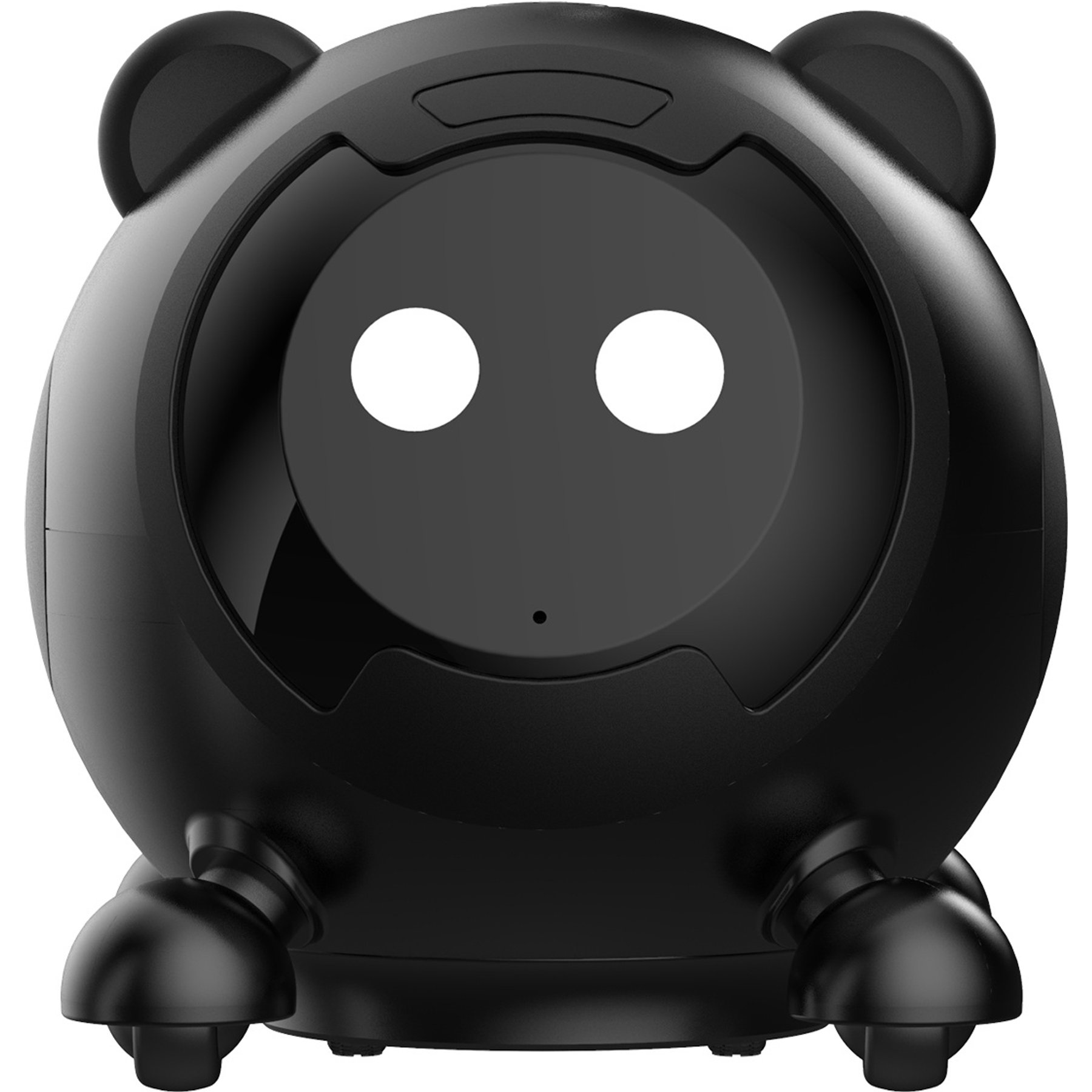 Shele Will AI Interactive Voice-Activated 3-in-1 Moving Laser & Feather Teaser Motion Toy with 10+ Sounds Robot Cat, Black