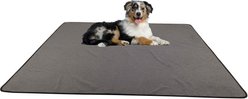 Pet Adobe Washable Dog Crate Mat, Large: 72 x 72-in, Grey