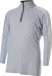 Equinavia Alma Kids Long Sleeve Horse Sun Shirt, Light Grey/Lavender, X-Small