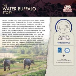 Wild Eats 11-in Water Buffalo Bully Tails with Steak Naural Grain-Free Dog Chew Treats slide 2 of 3