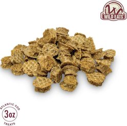Wild Eats Ocean Eats Cod Skin Fingers Grain-Free Dog Chews, 3-oz bag slide 2 of 8
