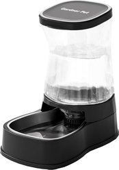 Gardner Pet Stainless Steel Bowls Water Dispenser, Gravity, with Filter BPA-Free Polypropylene Dog & Cat Waterer, 1-gallon, Black slide 1 of 9