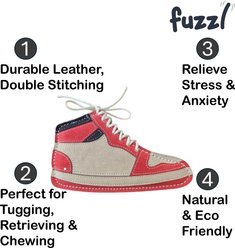 Fuzzl Sneaker Dog Chew Toy slide 2 of 5