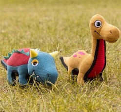 Fuzzl Spike the Dino Dog Chew Toy slide 2 of 4