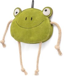 Fuzzl Lily Frog Dog Chew Toy