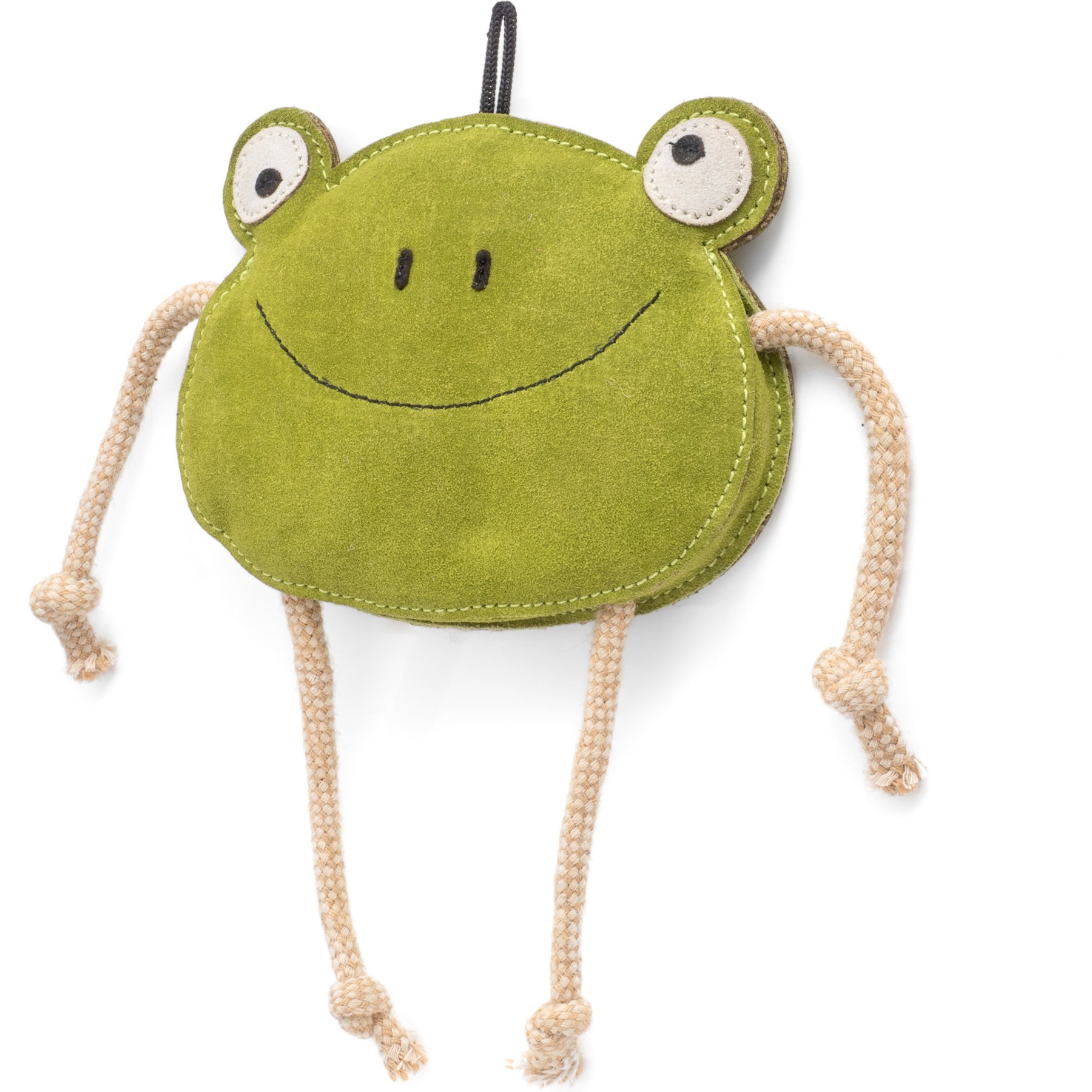 Fuzzl Lily Frog Dog Chew Toy