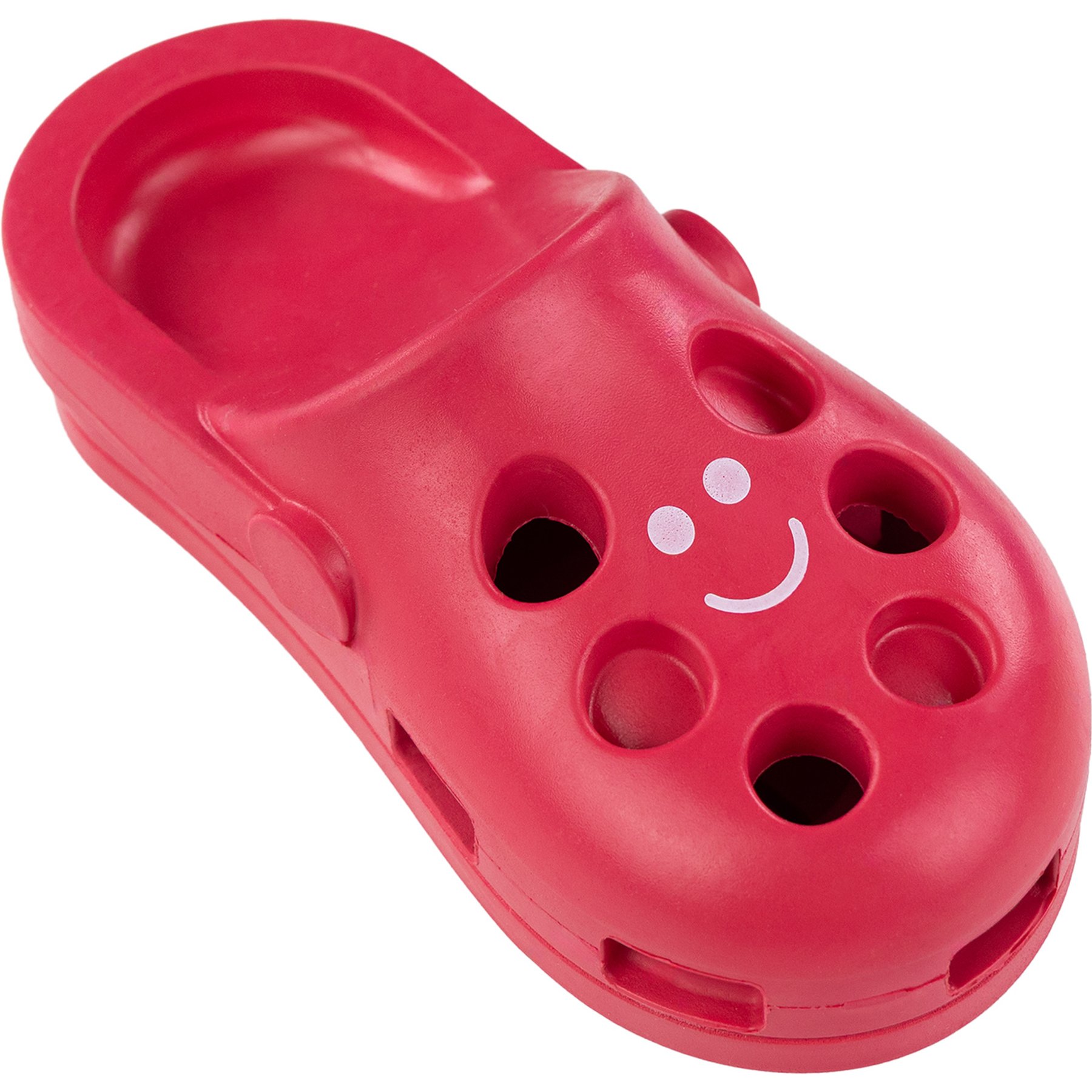 Fuzzl Flip Flop Dog Chew Toy, Red