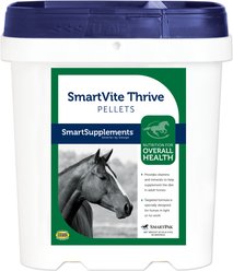 SmartPak SmartVite Thrive Pellets Supplement for Horses, 10-lb bucket