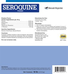 SmartPak Seroquine Powder Supplement for Horses, 10-lb bucket slide 2 of 5