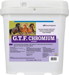 SmartPak GTF Chromium Powder Supplement for Horses, 5-lb bucket