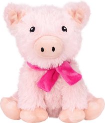Fuzzl Giggling Pig Plush Dog Toy
