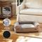Show in main carousel: FUKUMARU Warm Cotton Corduroy Cozy Couch with Washable Cover Dog & Cat Bed, Grey slide 3 of 8