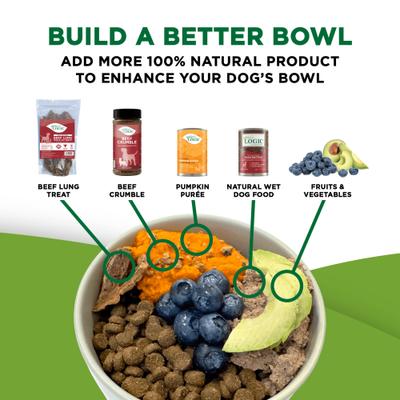 Show full view: Nature's Logic 100% Natural Canine Beef Feast All Life Stages Grain-Free Wet Dog Food, 13.2-oz, case of 12 slide 8 of 10