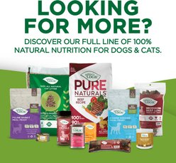 Nature's Logic 100% Natural Beef Crumble Dry Dog & Cat Food Topper, 8-oz bottle slide 2 of 8