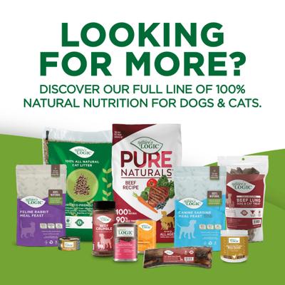 Show full view: Nature's Logic 100% Natural Canine Beef Feast All Life Stages Grain-Free Wet Dog Food, 13.2-oz, case of 12 slide 9 of 10