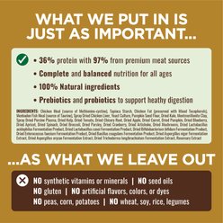 Nature's Logic 100% Natural Canine Chicken Meal Feast All Life Stages Grain-Free Dry Dog Food, 25-lb bag slide 2 of 9
