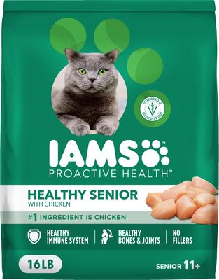 Iams Proactive Health Healthy Senior Chicken Recipe Dry Cat Food