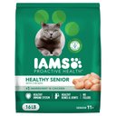 Iams Proactive Health Healthy Senior Chicken Recipe Dry Cat Food, 16-lb bag