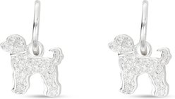 Amanda Blu CZ Doodle Earrings, Silver