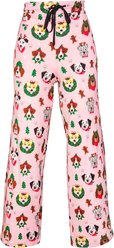 Amanda Blu Santa Pups Pajama Pants, Small