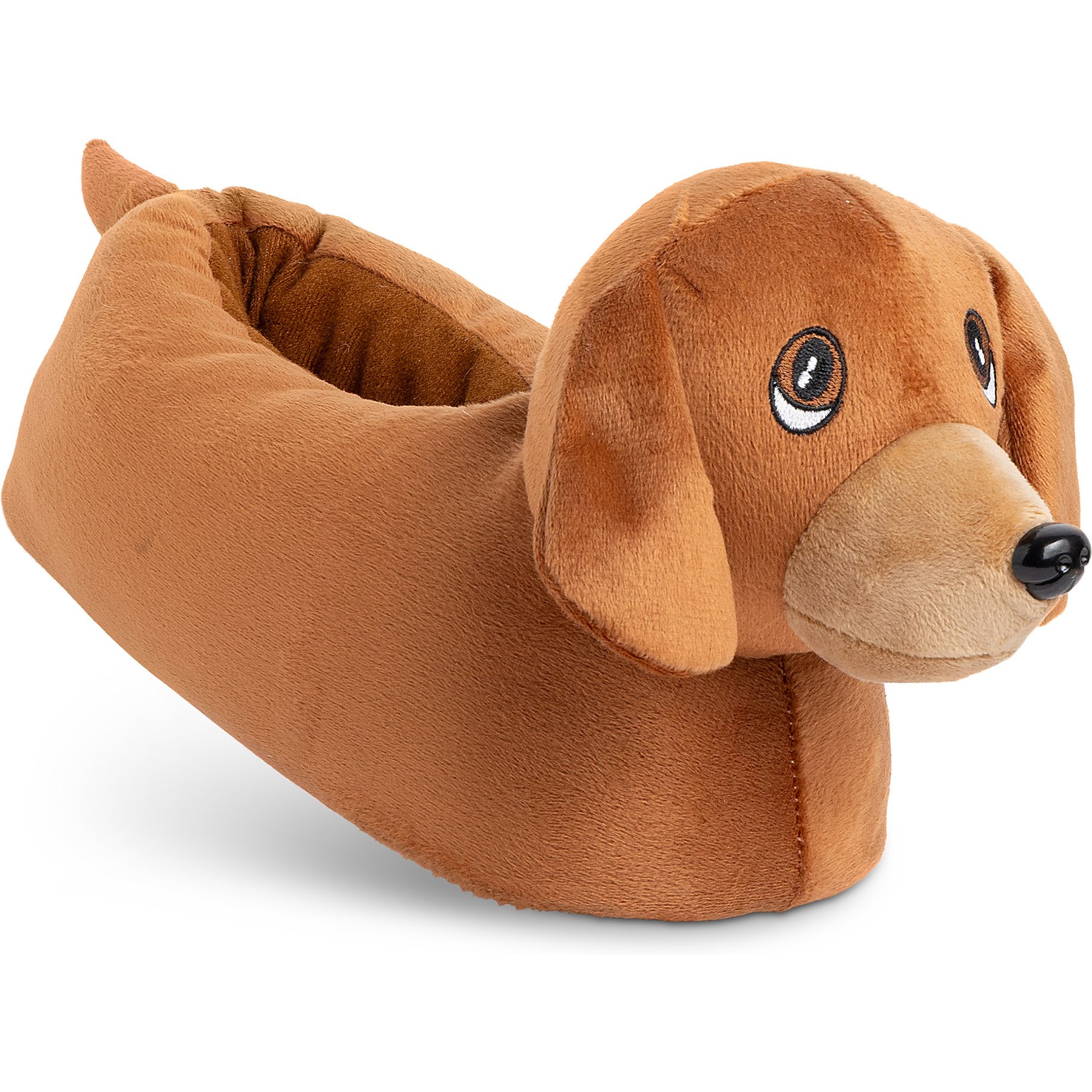 Amanda Blu Dachshund Ladies Slippers, 8/9