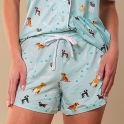 Amanda Blu Bark at the Park Pajama Shorts, Small