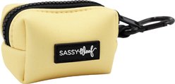 Sassy Woof Dog Waste Bag Holder, Daffodil