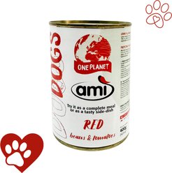 Ami Red Beans & Tomatoes Vegan Wet Dog Food, 14-oz can, case of 12