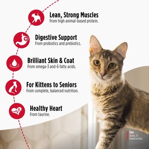 Nulo FreeStyle Chicken & Cod Recipe with Omega Fatty Acids High Protein & Grain-Free Dry Cat & Kitten Food, 14-lb bag