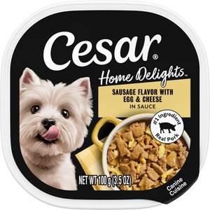 CESAR Home Delights Grilled New York Strip Flavor with Vegetables