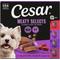 Show in main carousel: Cesar Classic Loaf in Sauce Beef Recipe, Filet Mignon, Grilled Chicken & Porterhouse Steak Flavors Variety Pack Grain-Free Small Breed Adult Wet Dog Food Trays, 3.5-oz, case of 24 slide 1 of 11
