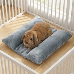 jansno Soft Flannel Hug-Like Concave Design Dog Bed, Gray