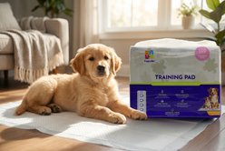 Tugzelle Lavender Scented Dog Potty Training Pad, 23 x 23-in, 100 count