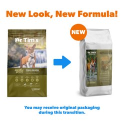 Dr. Tim's Heirloom Ancient Grains Fish Formula Dry Dog Food, 5-lb bag slide 2 of 7