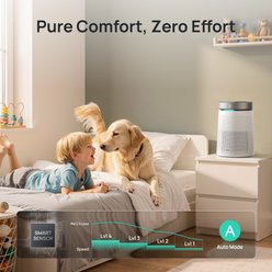 Dreo H13 HEPA Filter 5-Mode & 12H Timer Deodorizer Dog Air Purifier, White, 158-sq ft slide 2 of 8