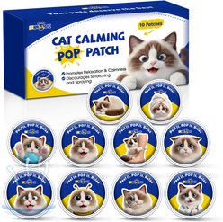 Ninibabie 4 Bead Calming Diffuser Patches for Cats, pack of 10