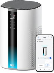 Dreo H13 HEPA Filter 5-Mode & 12H Timer Deodorizer Dog Smart Air Purifier, White, 182-sq ft